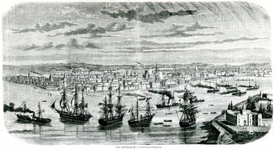 منظر نيو أورليانز ، 1862 بواسطة لويس لو بريتون